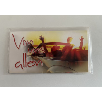 Mini Karte "Von uns Allen"