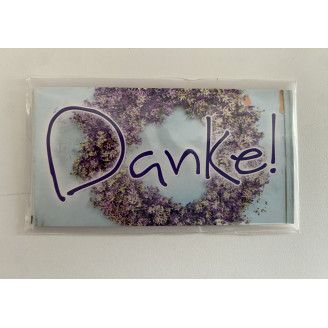 Mini Karte "Danke"