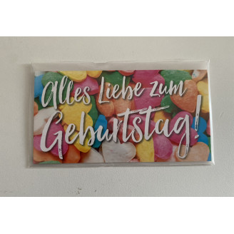 Mini Karte "Alles Liebe zum...