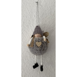 Hänge Engel Textil 16cm