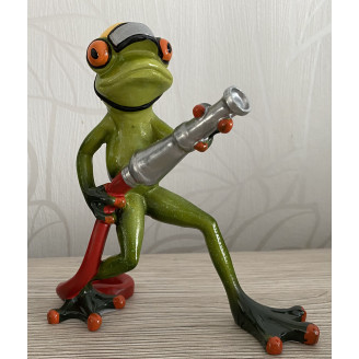Frosch Feuerwehr Hellgrün