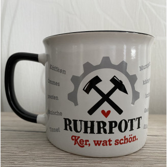 Keramik Tasse "Ruhrpott"