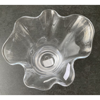 Vase Welle Kristall 14x20cm
