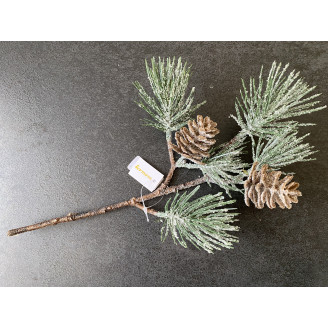 Kiefernzweiggrün geeist 28cm
