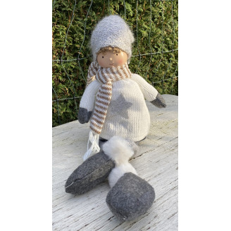 Textil Kinder sitzend...