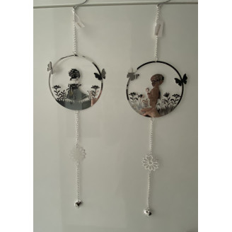 Edelstahl Hänger Kreis...