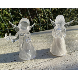 Acryl Engel mit Licht 10cm