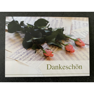 Danke Karte 5er