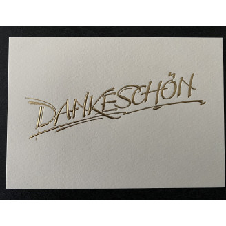 Danke Karte 5er