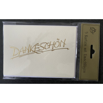 Danke Karte 5er