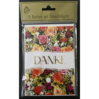 Danke Karte 5er