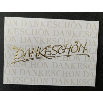 Danke Karte 5er