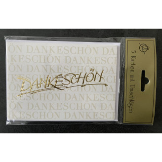Danke Karte 5er