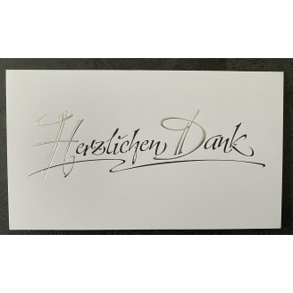 Trauer Karte  Danke 5er