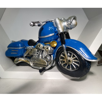 Motorrad handbemalt 20cm