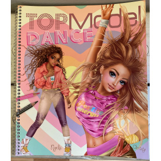 Top Model Dance Malbuch