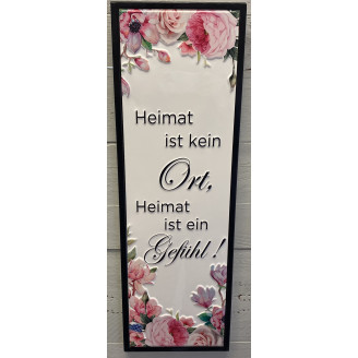 Schild "Heimat" 19x58cm