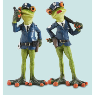 Frosch "Polizei" sortiert